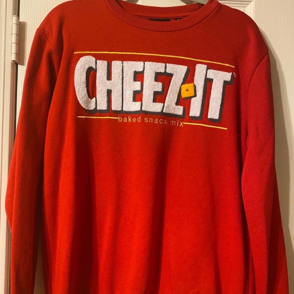 cheezit sweatshirt